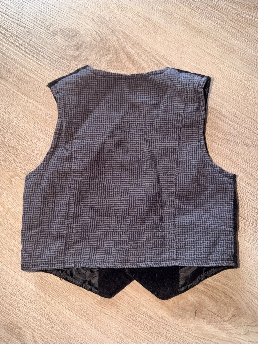 The Children’s Place Boys Black Suede Vest | Size 6-9 Months | Dressy Vest |